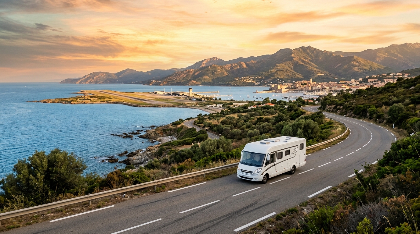 RV Rental Ajaccio - Corsica Airport